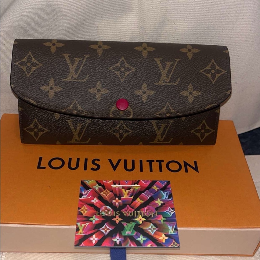 Louis Vuitton monogram emilie wallet
